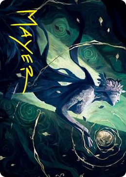 0052 Nature's Embrace Art Card (Gold-Stamped Signature) S Art Series: Innistrad: Crimson Vow