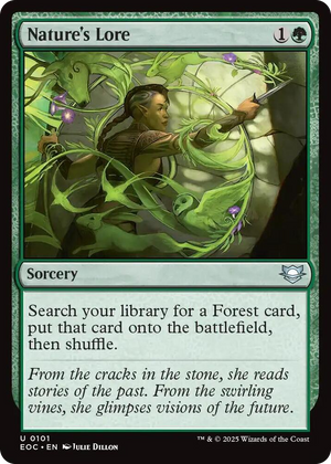 0101 Nature's Lore U Commander: Edge of Eternities