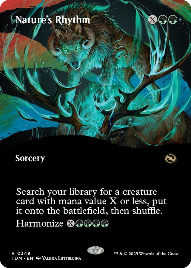 0349 Nature's Rhythm (Borderless) R Dragonstorm