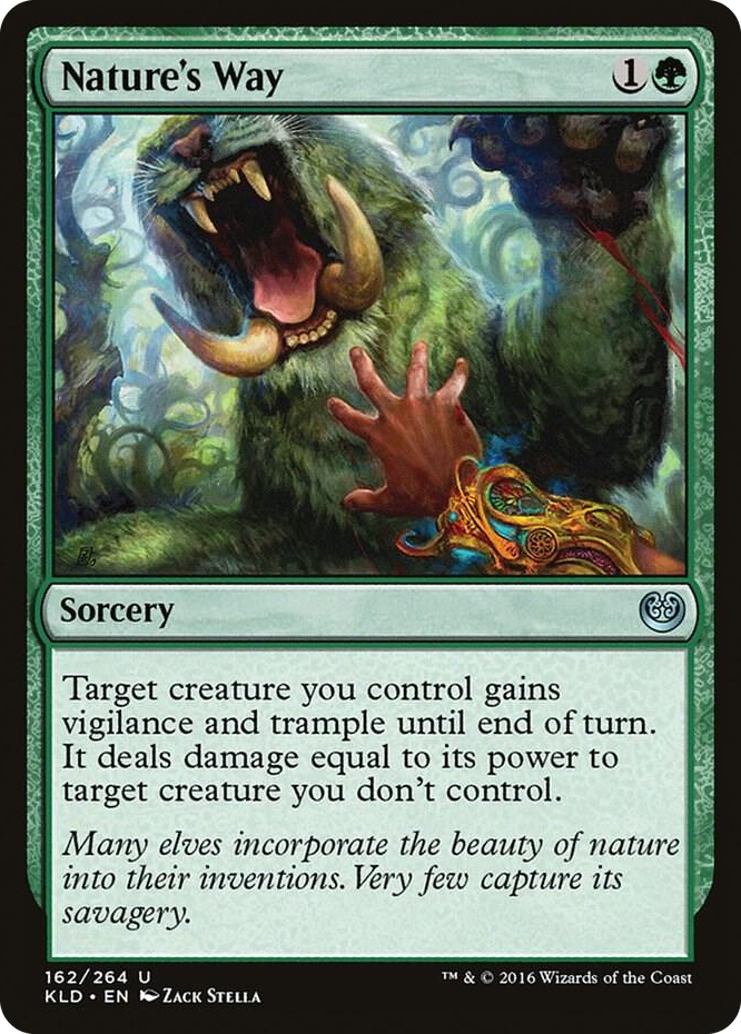 Nature's Way #162 U - Kaladesh Pokemon card