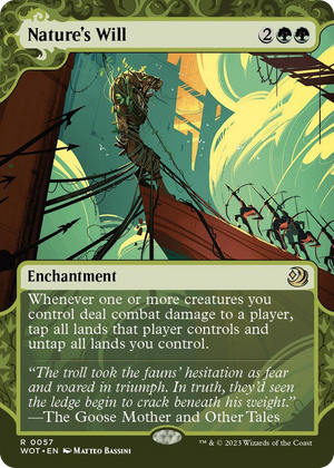 0057 Nature's Will R Wilds of Eldraine: Enchanting Tales