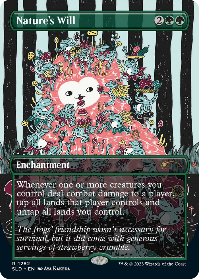 Nature's Will #1282 R - Secret Lair Drop Series Pokemon card