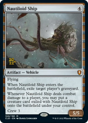 0328 Nautiloid Ship M Prerelease Cards
