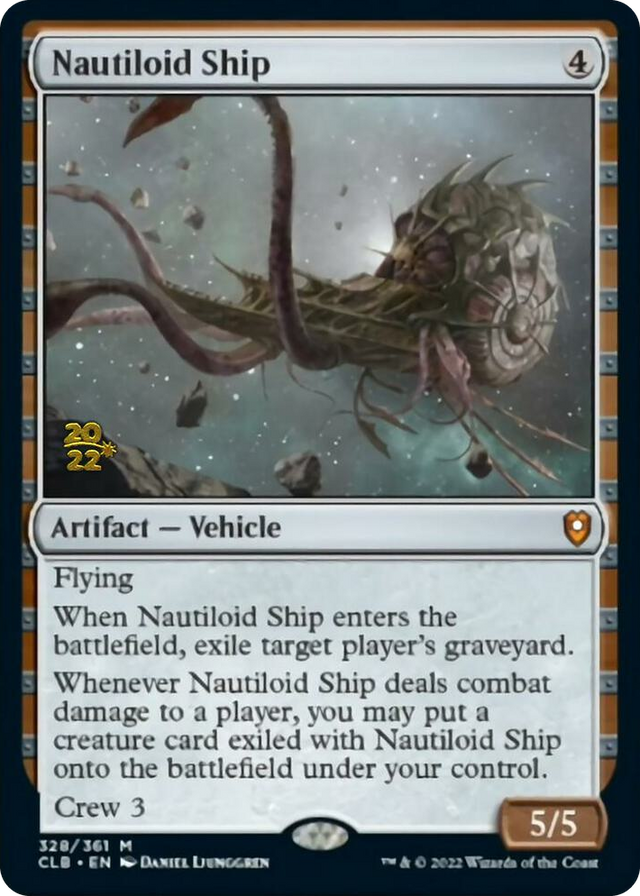 0328 Nautiloid Ship M Prerelease Cards