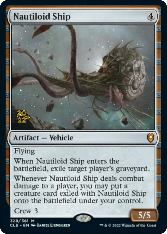 Nautiloid Ship #328 M - Prerelease Cards Pokemon card