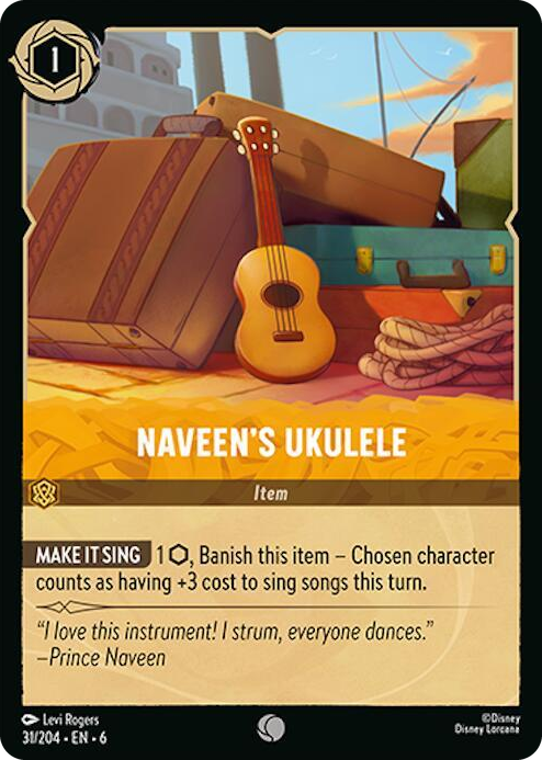 0031 Naveen's Ukulele Common Azurite Sea