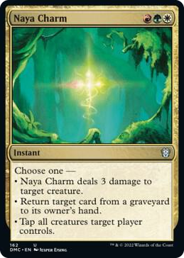 0162 Naya Charm U Commander: Dominaria United