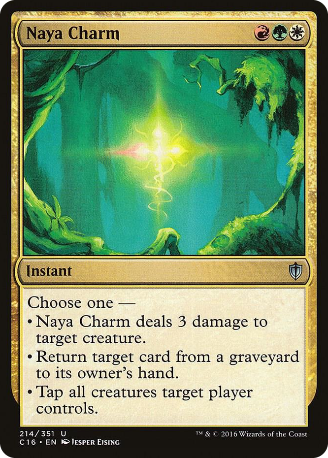 Naya Charm #214 U - Commander 2016 Pokemon card