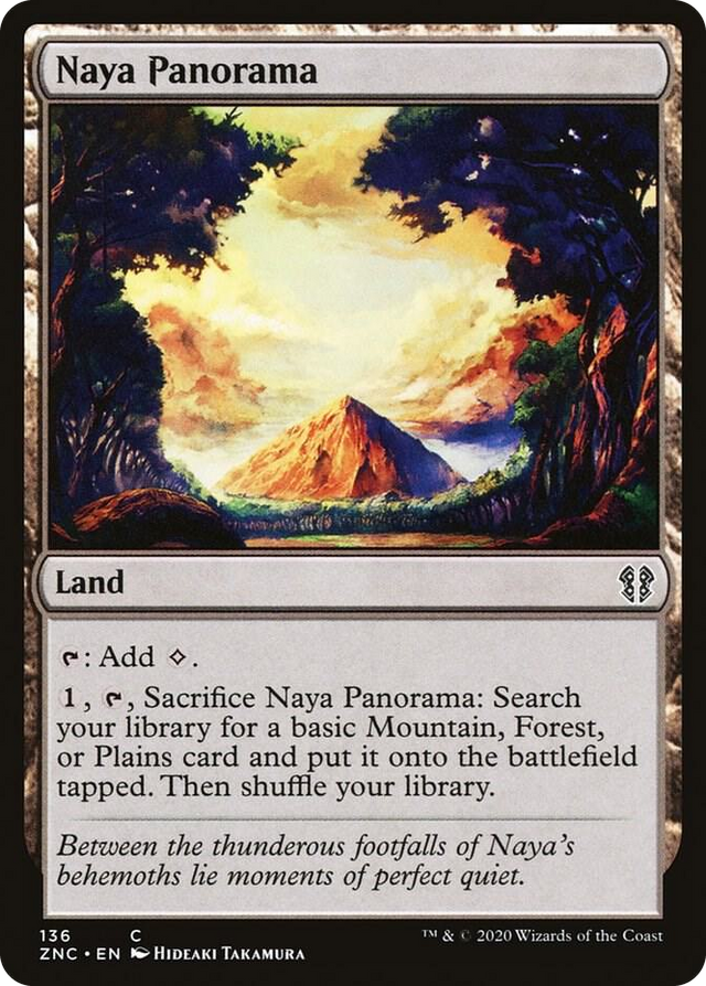 0136 Naya Panorama C Commander: Zendikar Rising