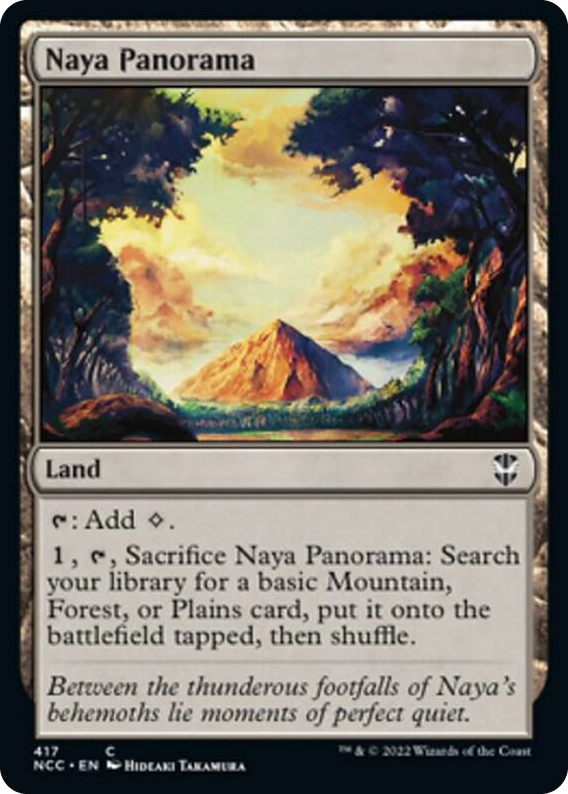 0417 Naya Panorama C Commander: Streets of New Capenna