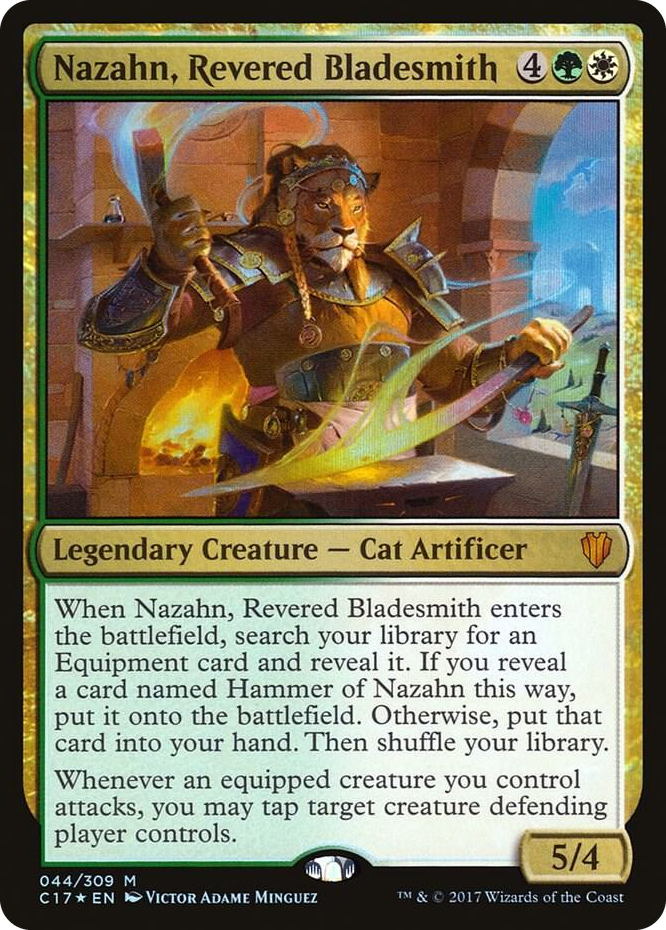 0044 Nazahn, Revered Bladesmith M Commander 2017