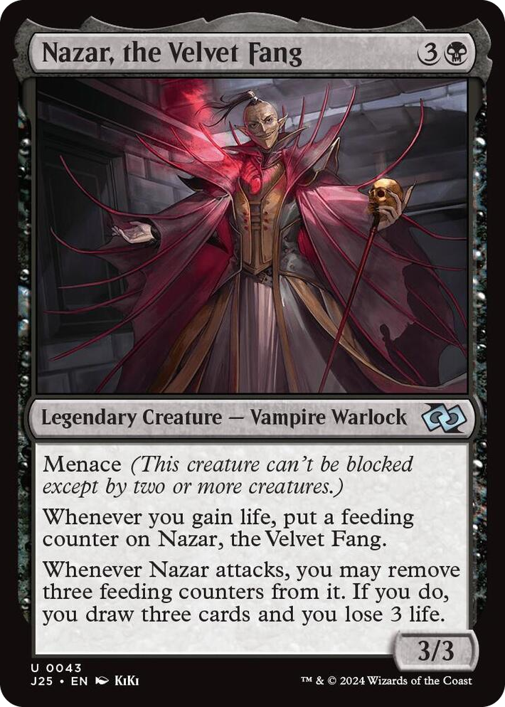 0043 Nazar, the Velvet Fang (Anime) U Foundations Jumpstart