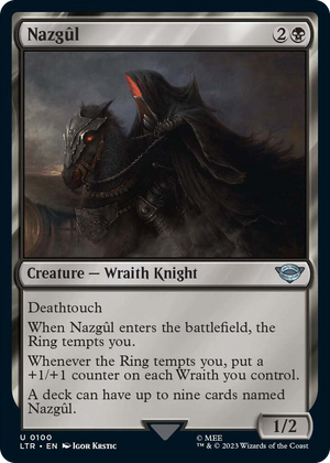 0100 Nazgul (0100) U Universes Beyond: The Lord of the Rings: Tales of Middle-earth