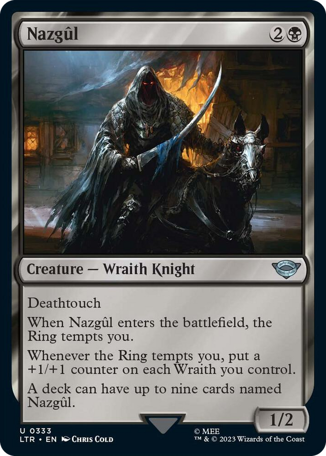 0333 Nazgul (0333) U Universes Beyond: The Lord of the Rings: Tales of Middle-earth