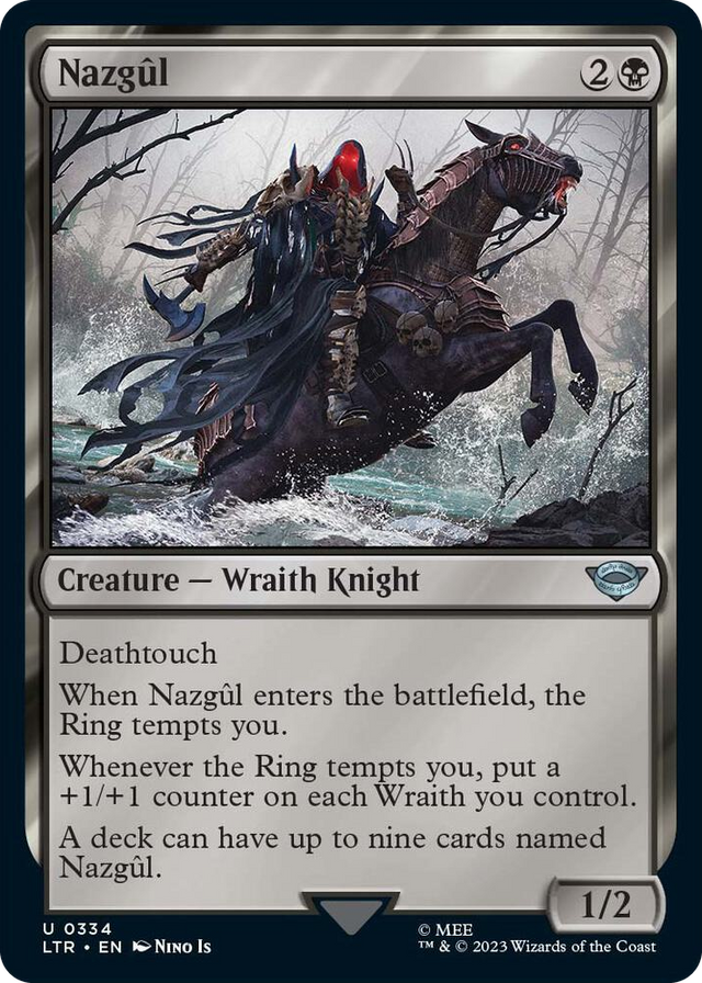 0334 Nazgul (0334) U Universes Beyond: The Lord of the Rings: Tales of Middle-earth