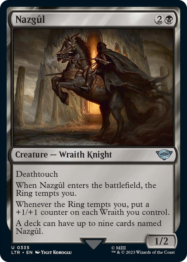 0335 Nazgul (0335) U Universes Beyond: The Lord of the Rings: Tales of Middle-earth
