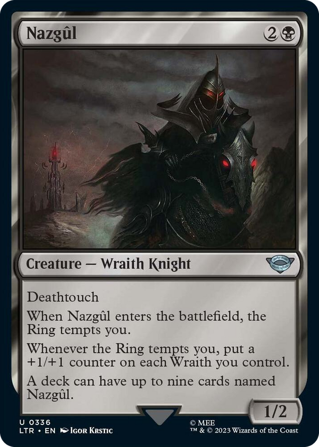 0336 Nazgul (0336) U Universes Beyond: The Lord of the Rings: Tales of Middle-earth