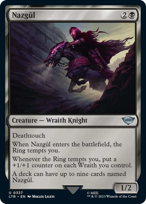 0337 Nazgul (0337) U Universes Beyond: The Lord of the Rings: Tales of Middle-earth