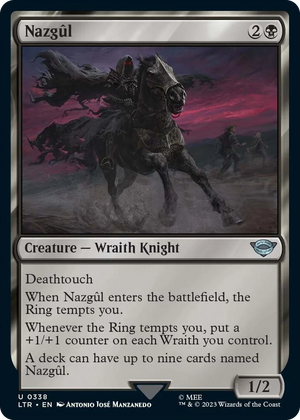 0338 Nazgul (0338) U Universes Beyond: The Lord of the Rings: Tales of Middle-earth