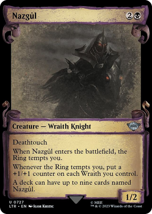 0727 Nazgul (0727) (Showcase Scrolls) U Universes Beyond: The Lord of the Rings: Tales of Middle-earth