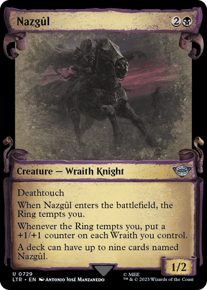 0729 Nazgul (0729) (Showcase Scrolls) U Universes Beyond: The Lord of the Rings: Tales of Middle-earth