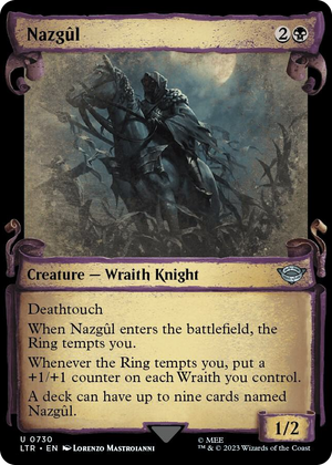 0730 Nazgul (0730) (Showcase Scrolls) U Universes Beyond: The Lord of the Rings: Tales of Middle-earth