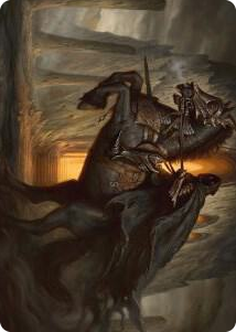 Nazgul Art Card #53 S - Art Series: Universes Beyond: The Lord of the Rings: Tales of Middle-earth Pokemon card