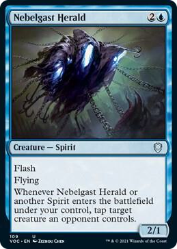 0109 Nebelgast Herald U Commander: Innistrad: Crimson Vow