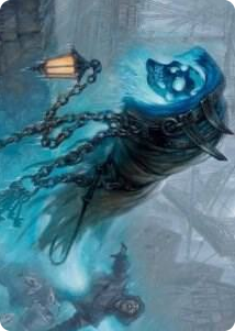 0027 Nebelgast Intruder Art Card S Art Series: Innistrad: Midnight Hunt