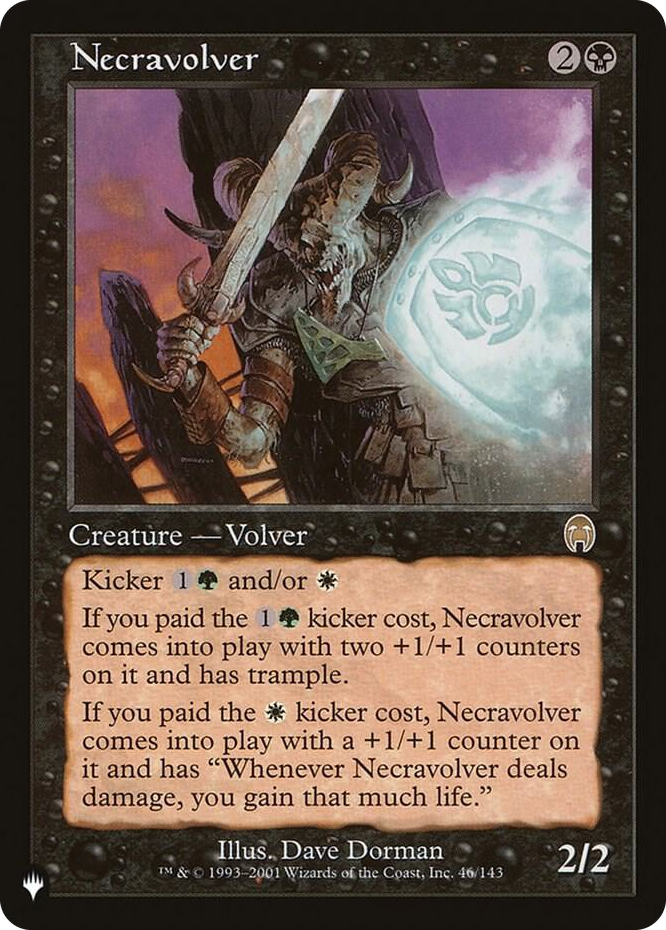 Necravolver #46 R - The List Reprints Pokemon card
