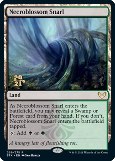 Necroblossom Snarl #269 R - Prerelease Cards Pokemon card