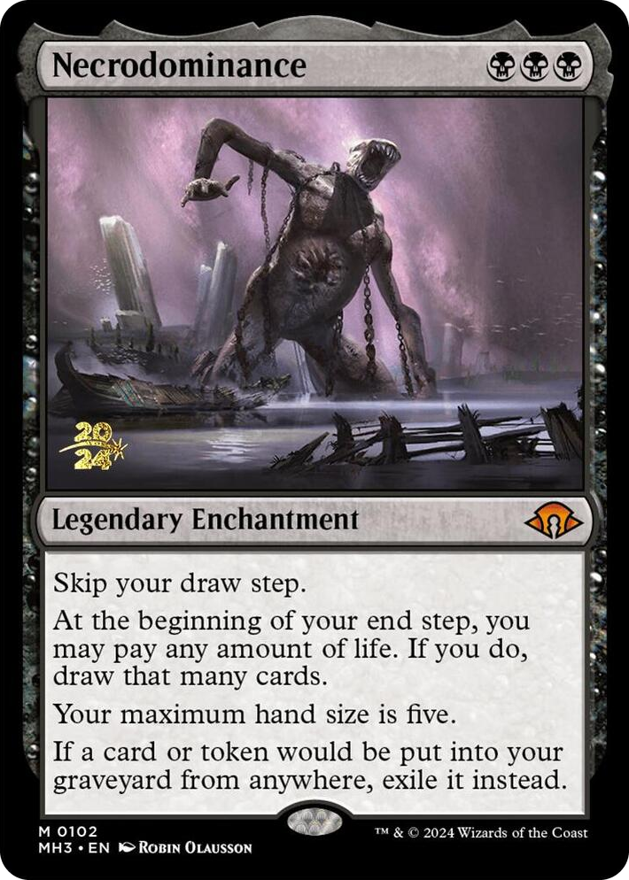 0102 Necrodominance M Prerelease Cards