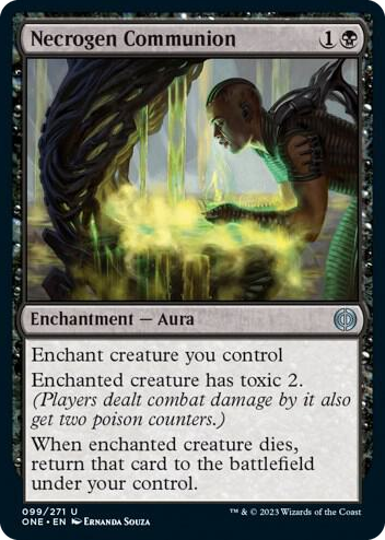 0099 Necrogen Communion U Phyrexia: All Will Be One