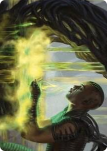 0021 Necrogen Communion Art Card S Art Series: Phyrexia: All Will Be One