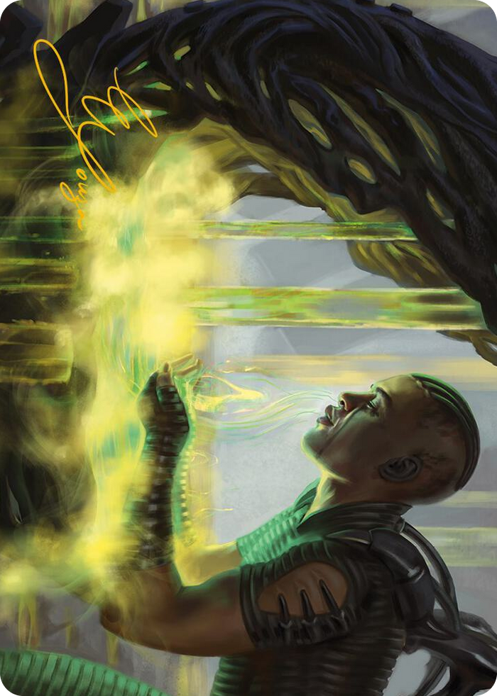 Necrogen Communion Art Card (Gold-Stamped Signature) #21 S - Art Series: Phyrexia: All Will Be One Pokemon card