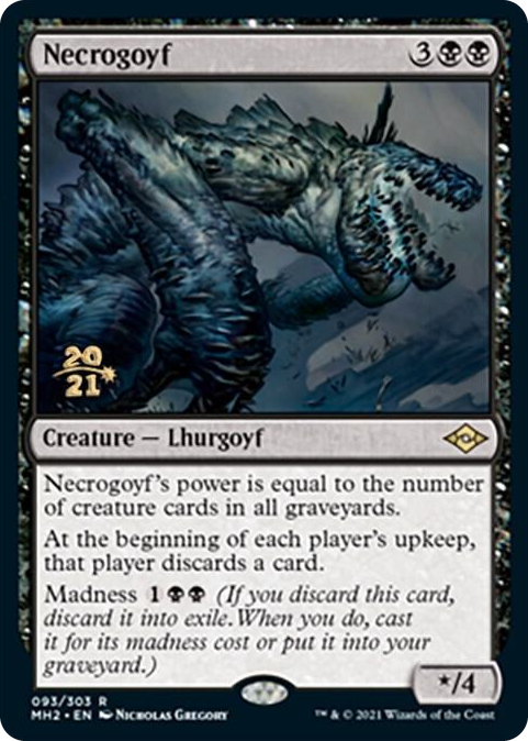 0093 Necrogoyf R Prerelease Cards