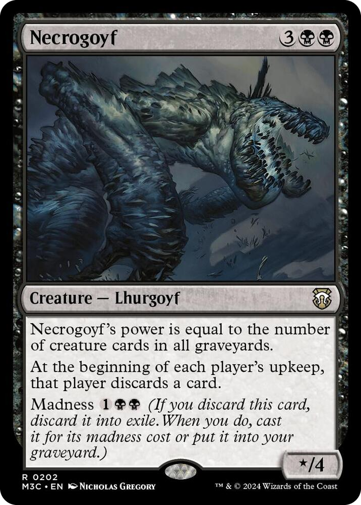 0202 Necrogoyf R Commander: Modern Horizons 3
