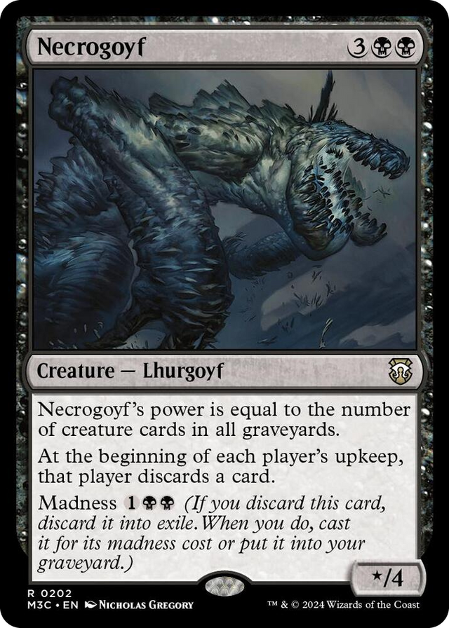 0202 Necrogoyf R Commander: Modern Horizons 3