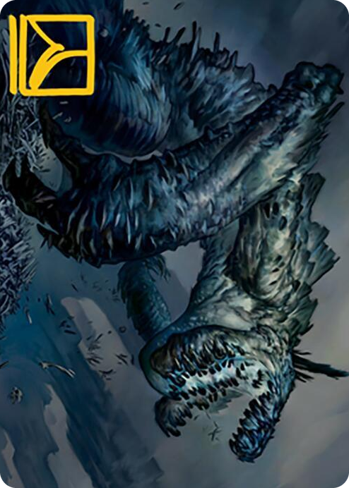 0031 Necrogoyf Art Card (Gold-Stamped Signature) S Art Series: Modern Horizons 2