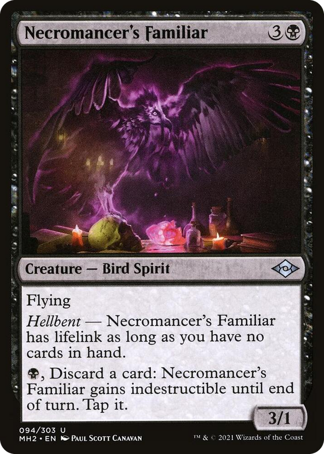 0094 Necromancer's Familiar U Modern Horizons 2
