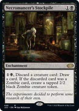 0446 Necromancer's Stockpile R Jumpstart 2022