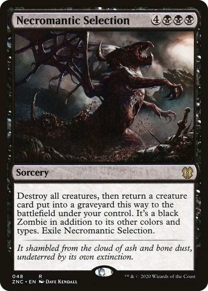 0048 Necromantic Selection R Commander: Zendikar Rising