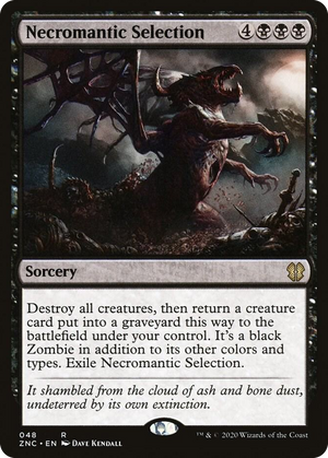 0048 Necromantic Selection R Commander: Zendikar Rising