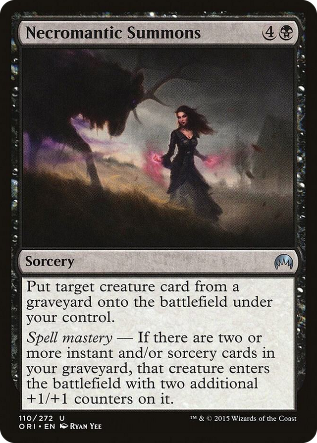0110 Necromantic Summons U Magic Origins