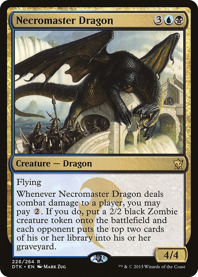 0226 Necromaster Dragon R Dragons of Tarkir