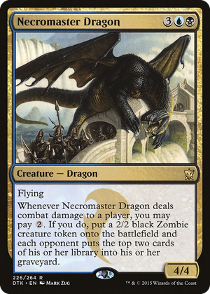0226 Necromaster Dragon R Dragons of Tarkir