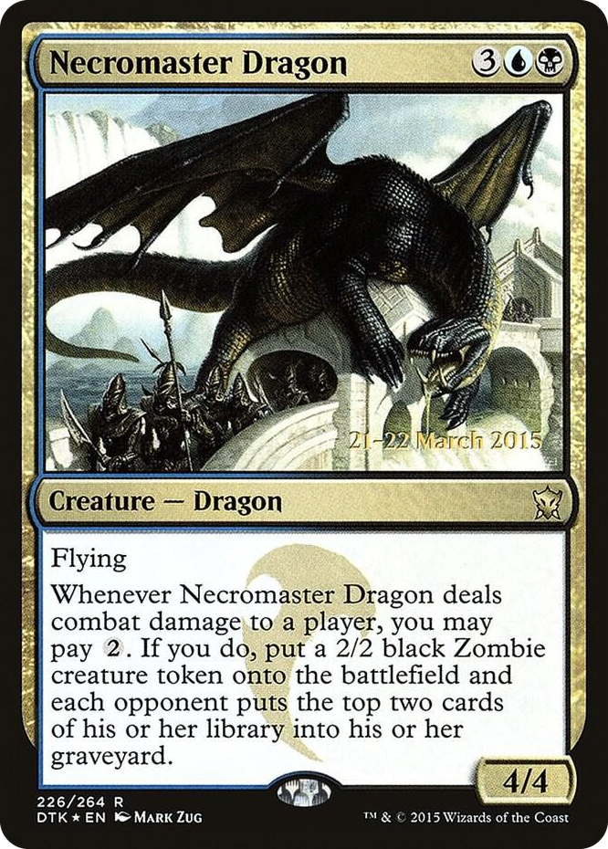 Necromaster Dragon #226 R - Prerelease Cards Pokemon card