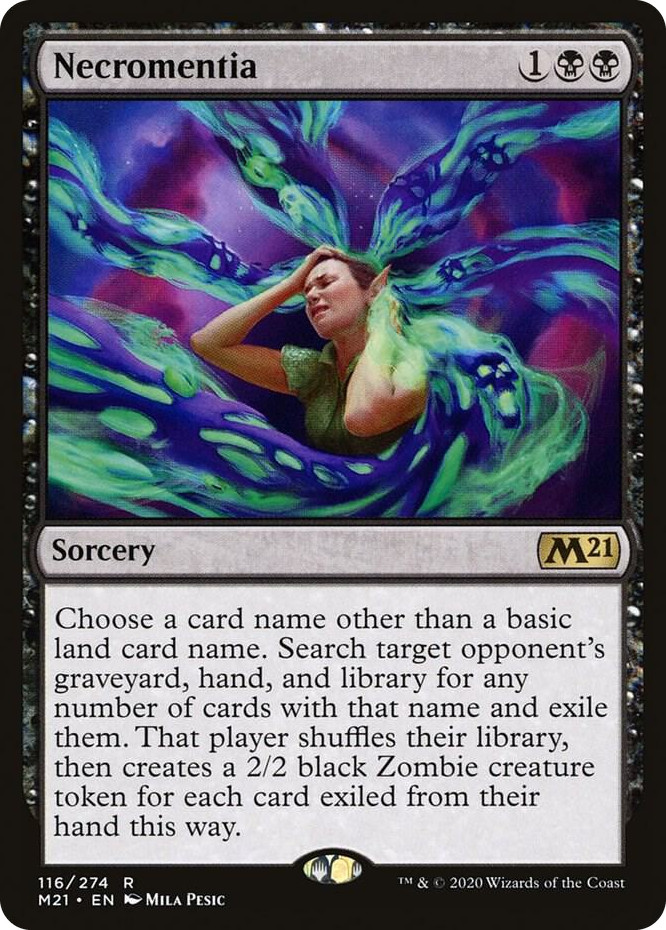 0116 Necromentia R Core Set 2021