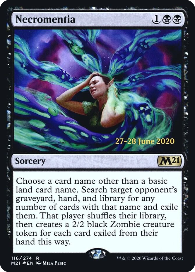 Necromentia #116 R - Prerelease Cards Pokemon card