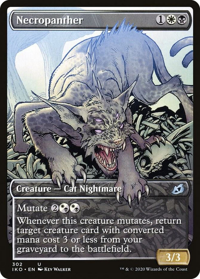 0302 Necropanther (Showcase) U Lair of Behemoths